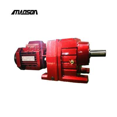 Wenzhou Manson brand New R Series Helical Linear Motor Gearbox For Sale