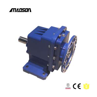 0.55kw RC series helical flange light Aluminium gearbox housing gearbox